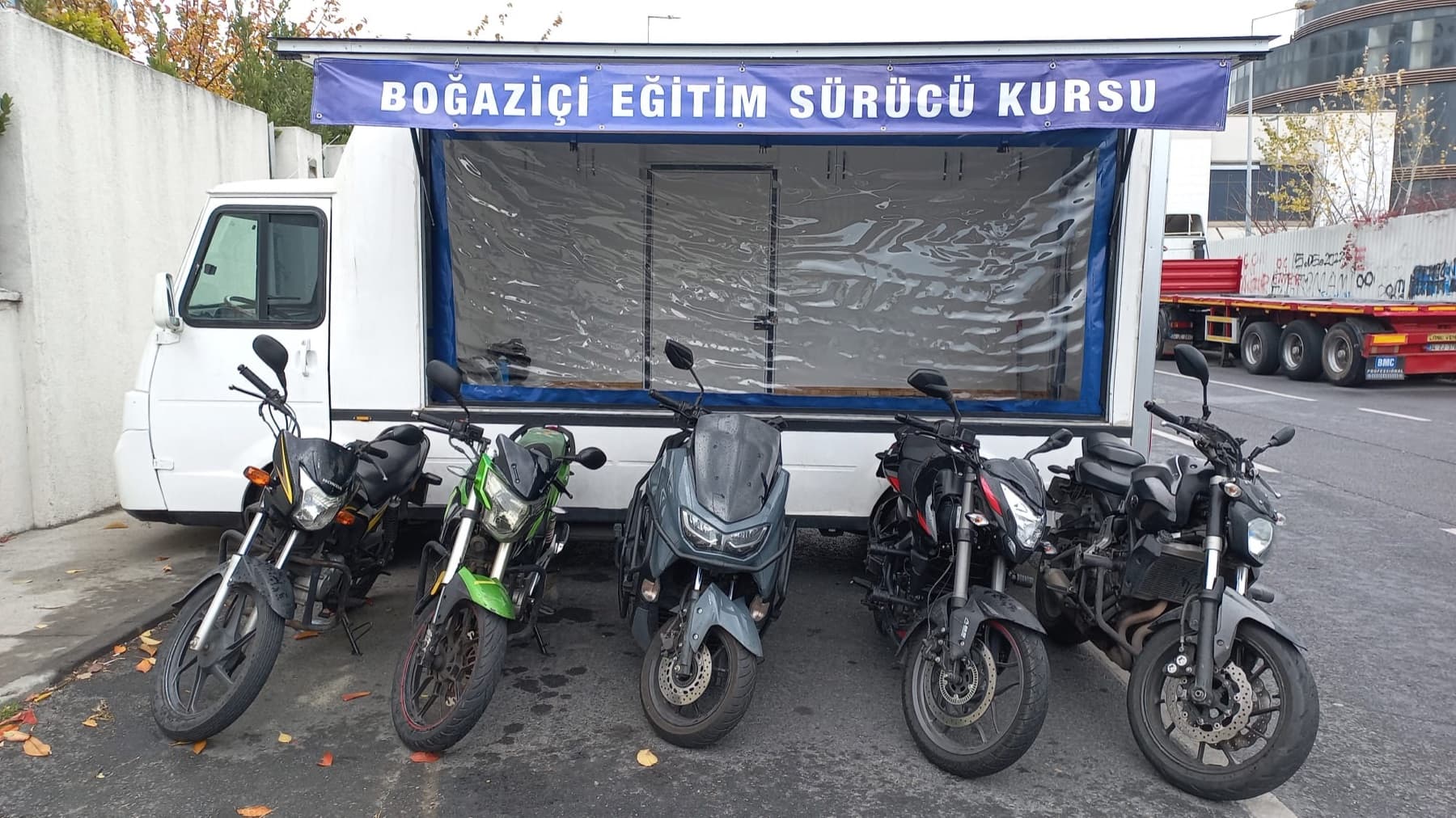 Boğaziçi Eğitim motosiklet filosu