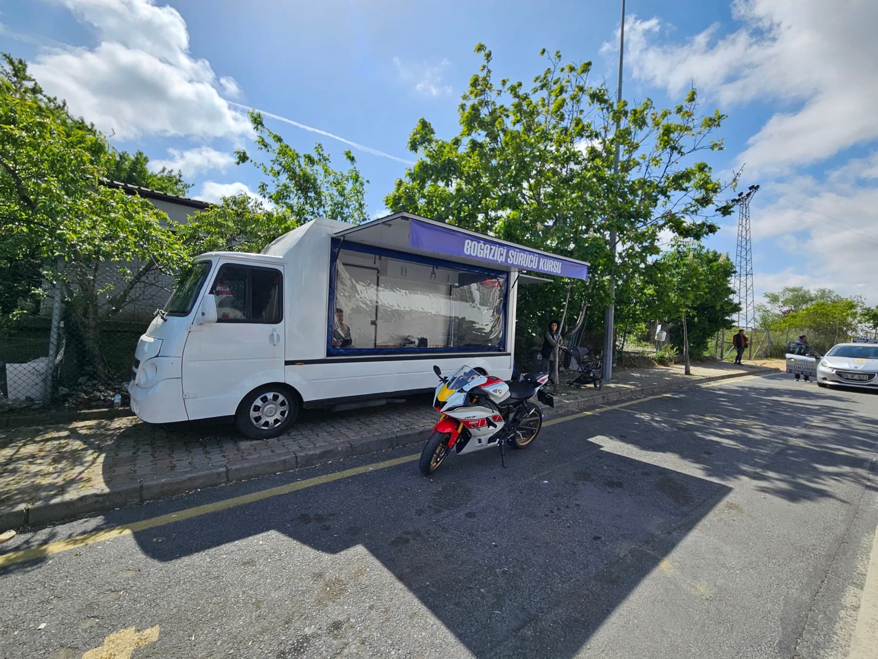 Boğaziçi Eğitim sınav parkuru eğitim aracı